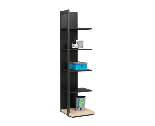 Lambris bibliothèque 5 tablettes Urban 