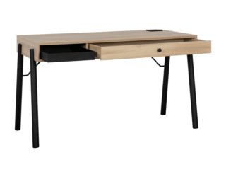 Bureau 1 tiroir 1 niche Folio Addict
