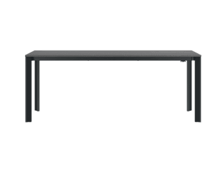 Table Extenso grand format pieds anthracite