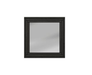 Miroir cadre chevron carré Addict